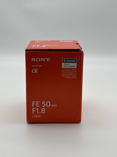 Sony 50mm 8 sel50f18f - sony,
