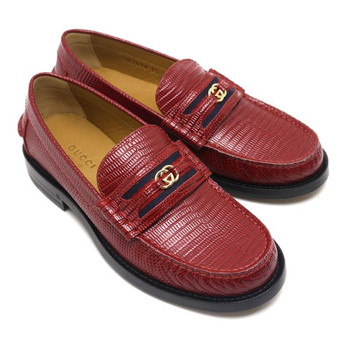Gucci mocassini pelle di - mocassini, in
