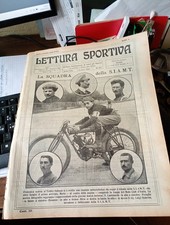 1911  SIAMT  TORINO , Luigi Semeria  , coppa MOTO CLUB ITALIA , RIVISTA 1911