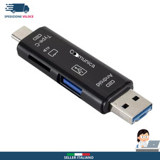Lettore Schede Sd Memoria Usb2.0 Adattatore Micro Sd Lettore Sd Card 🚚🇮🇹