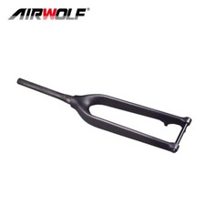 Forcella 29er fibra di carbonio mtb bicicletta conica rigida asse passante disco forcella 3K/UD forcelle