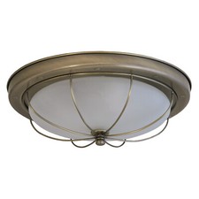 Lampada da soffitto Rabalux, 2xE27, marrone, diametro 36 cm, Sudan