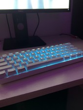 Tastiera Meccanica Gaming Bianca LED