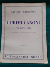 I PRIMI CANONI PER PIANOFORTE