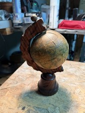 MAPPAMONDO LEGNO VINTAGE