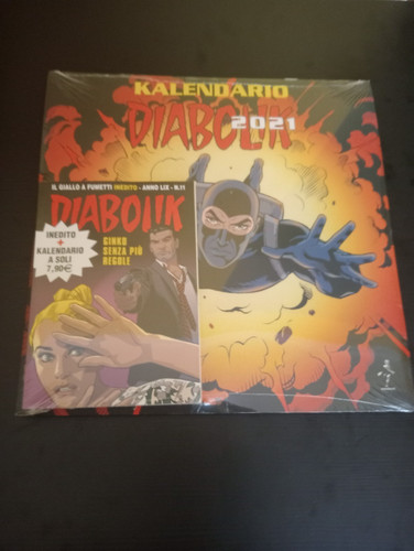 Diabolik kalendario 2021 - diabolik,
