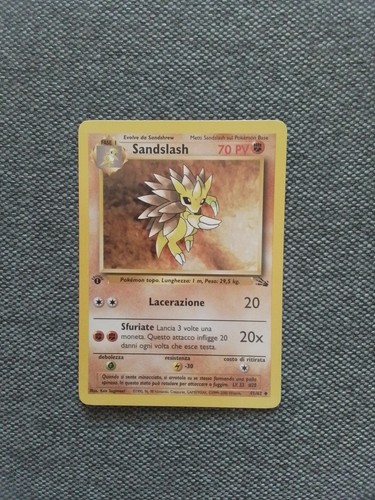 Card pokemon sandslash 41 62 - pokemon,