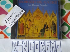 Cd Fabrizio De Andre La Buona