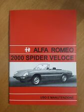Uso e manutenzione Alfa Romeo
