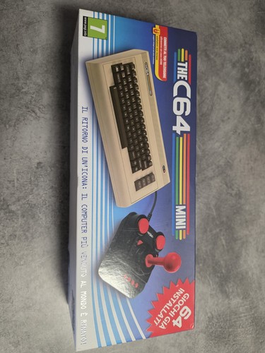 The c64 mini console commodore - the,