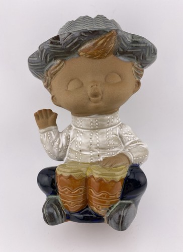 Statuina bongo boy ceramica - statuina,