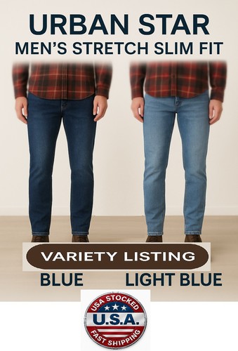 Jeans uomo elasticizzato slim - elasticizzato,