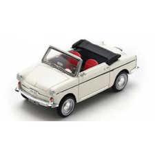 AUTOBIANCHI BIANCHINA CABRIO 1962 WHITE 1:43 Schuco Auto Stradali Modellino Nuov
