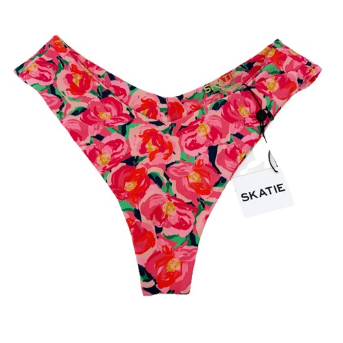 Slip bikini perizoma - , rosso