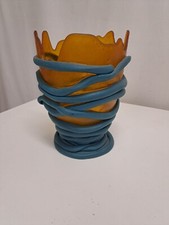 Vaso Fish Design. Gaetano Pesce. Pompitu. 1988 - 90. Prima edizione originale