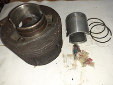 Gruppo termico Innocenti Lambretta 200 sx dl Cilindro alesato pistone nuovo