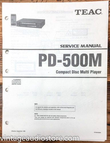 Teac 500m lettore - pd-500m,