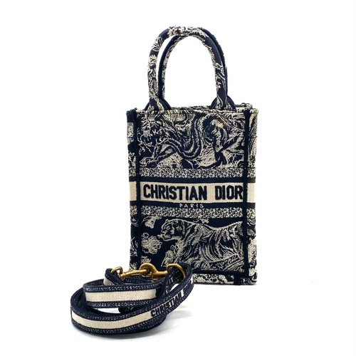 Christian dior mini book tote - book,
