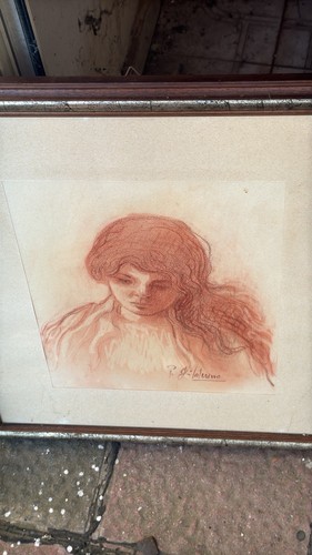 Disegno matita rosso - disegno, a