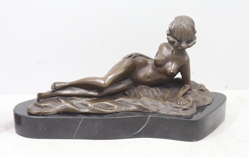 Scultura bronzo dama - -,
