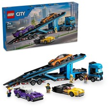 LEGO City Sports Car Transporter, Blocco Regalo, Veicolo, Auto in...