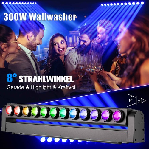 300 rgbw led testa mobile - w,
