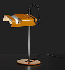 Oluce Spider 291 Giallo - Lampada da tavolo design Joe Colombo, 1965