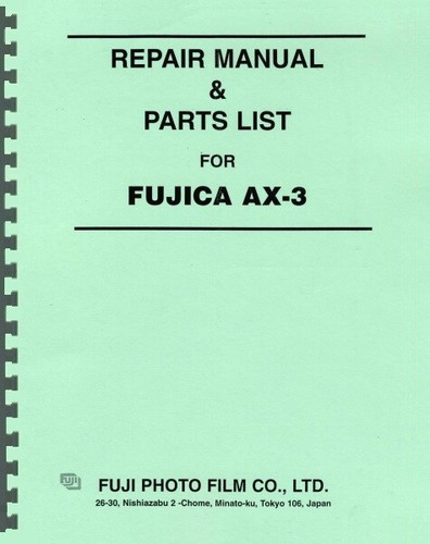 Fuji fujica ax3 manuale - fuji,