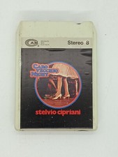 STELVIO CIPRIANI - Caro vecchio night CASSETTA STEREO 8 TRACK colonne sonore OST