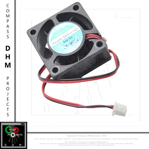 Ventola 40x40x20mm 10a 24v - 0.10a,