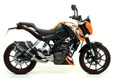 ARROW KIT TERMINALE SCARICO THUNDER ALLUMINIO NERO RACING KTM DUKE 125 2011-2016