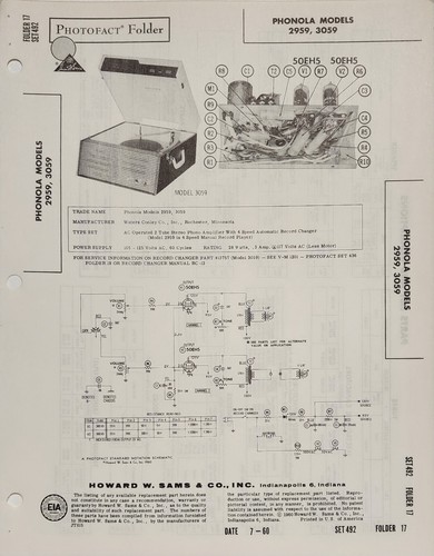 Sams photofact manuale - sams,