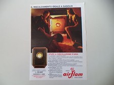 advertising Pubblicità 1967 STUFE A GASOLIO AIRFLAM