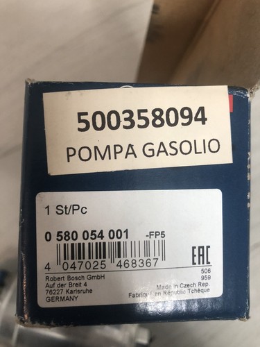 Pompa gasolio bosch - gasolio, 500358094