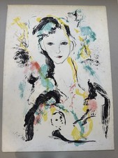 Ernesto Treccani - Litografia Originale, Firmata In Matita