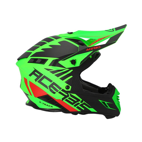 Casco moto cross acerbis fibra - casco,