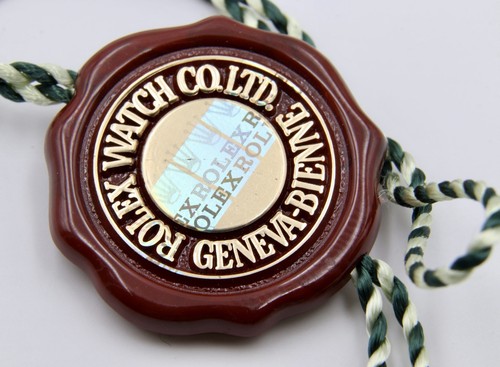 Rolex seal tag sello - sello, lacre
