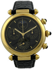 Orologio da Polso Uomo Bulova " Vinci " Quarzo Cronografo Con Scatola, Funziona