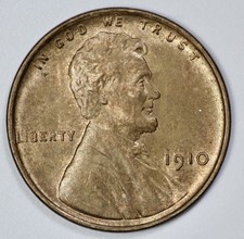 1910 Lincoln centesimo 1c
