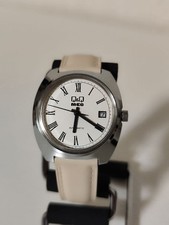 Orologio Citizen Q&Q MEC Automatico Vintage con Vetro e Cassa Pulito con Quadrante Lume