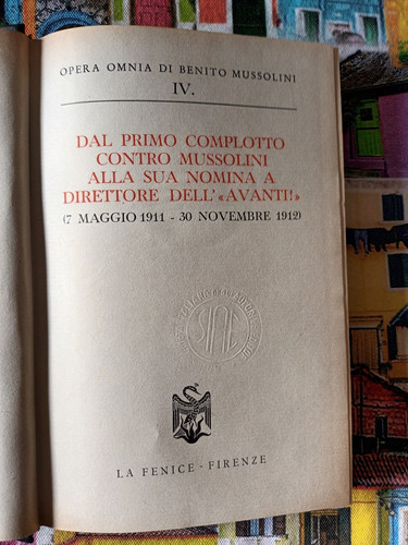 Opera omnia benito - iv,