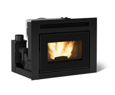 Termo inserto caminetto camino pellet NORDICA EXTRAFLAME Comfort Idro L80 19 kW