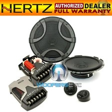 HERTZ ESK-F165.5 ALTOPARLANTI BASSI 6,5" COMPONENTI SOTTILI CROSSOVER TWEETER NUOVI