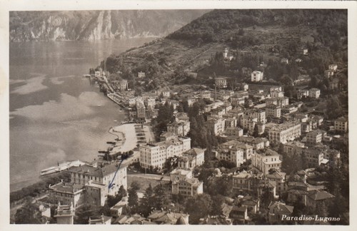 Cartolina lugano ticino - cartolina,