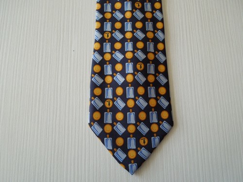 Trussardi silk tie seta - trussardi,
