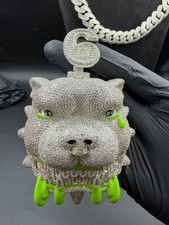 Ciondolo Bulldog Uomo 5Ct