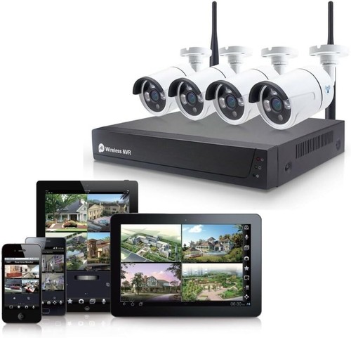 Telecamera esterno kit - wi-fi,