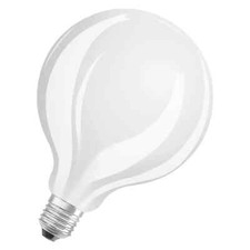 Lampadina Globo incandescenza G126 E27 100W Bianco Opale  Ø 125mm LEUCI