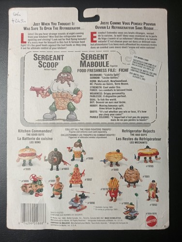 Food fighters sergeant scoop - food,