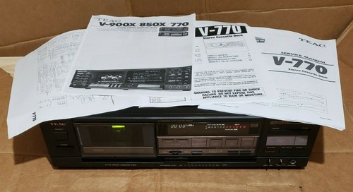 Rare teac 770 head hi - v-770, 3-head